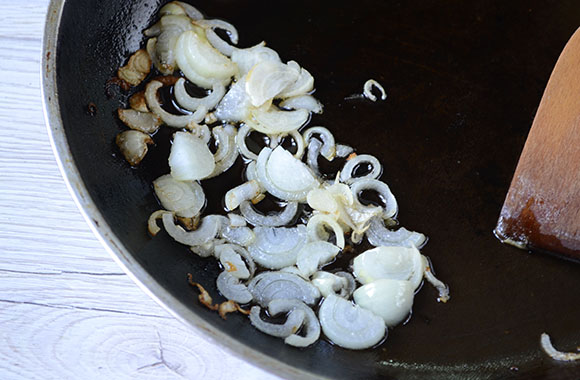 баклажаны жареные с грибами рецепт фото 3